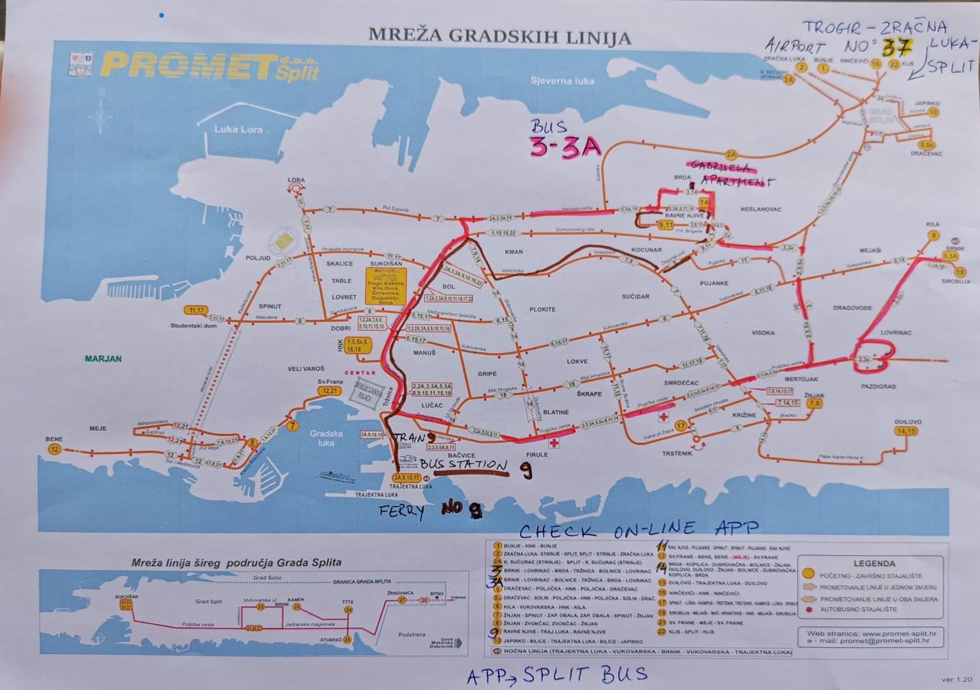 Apartman Gabrijela สปลิท ภายนอก รูปภาพ